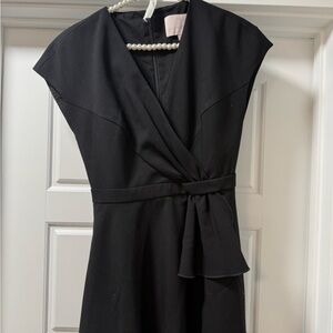 Elegant Black Wrap Dress size 00